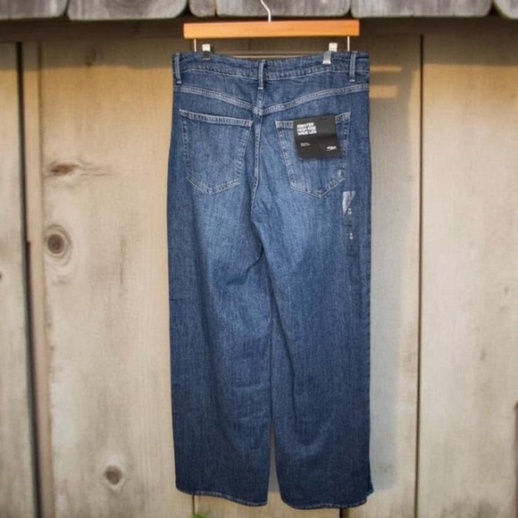 Silver Jeans CO Isbister wide leg,relaxed,baggy,high waisted,indigo,Jeans W31/33 - Picture 4 of 8